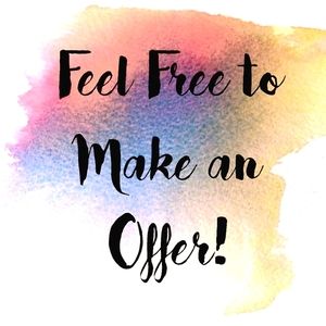 Offers are welcome 😌 😉